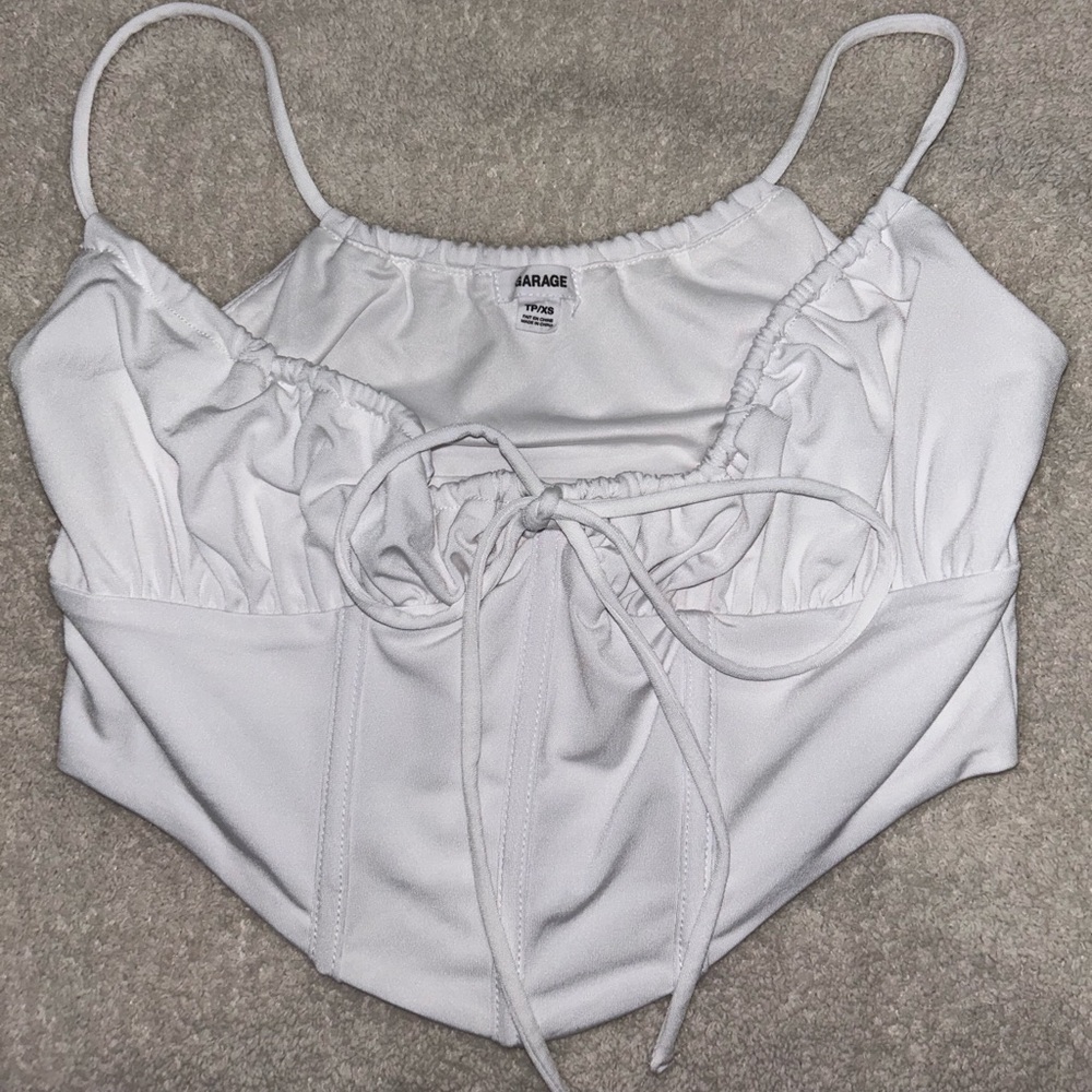 Garage corset top